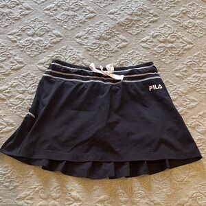 Fila Women's Black Mini Skirt size S